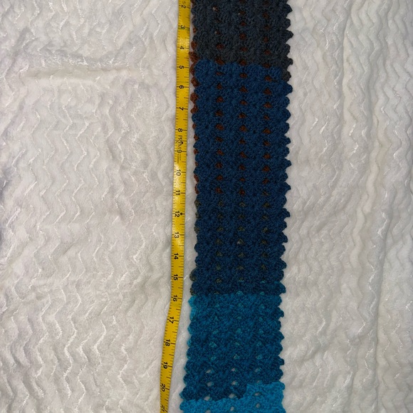 Multicolor Crochet Scarf - Picture 5 of 5